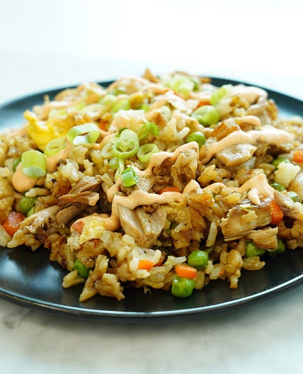 Easy One-Pan Chicken Fried Rice