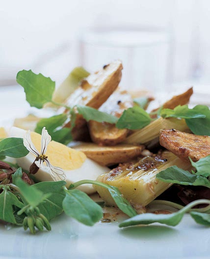 Roasted Leek and Potato Salad