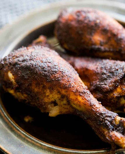 Chicken Drumsticks, Ethiopian-Style
