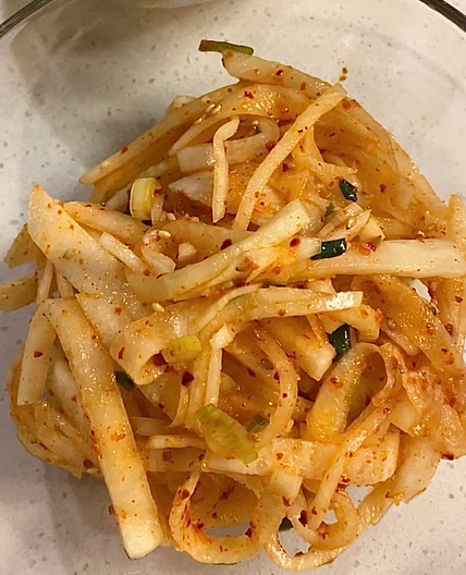 Korean Radish Salad