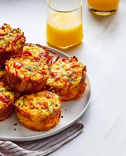 Mini Hash Brown Frittatas