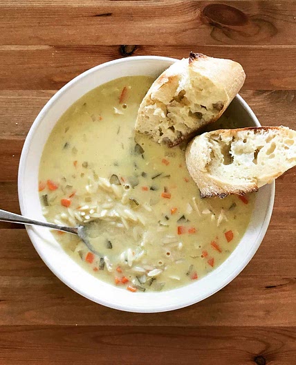 Greek Lemon Chicken Soup