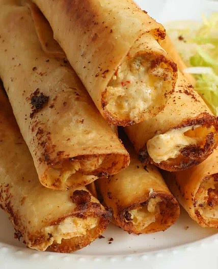 Homemade Chicken Taquitos