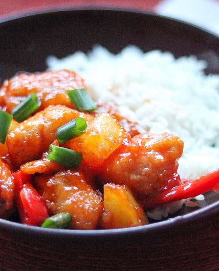 Peruvian Pineapple Chicken (Pollo a la Pina)