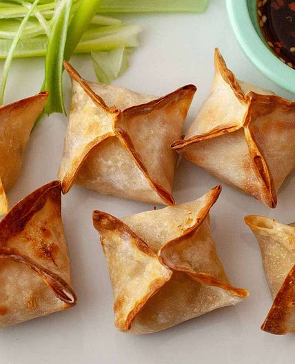 Air Fryer Crab Rangoon