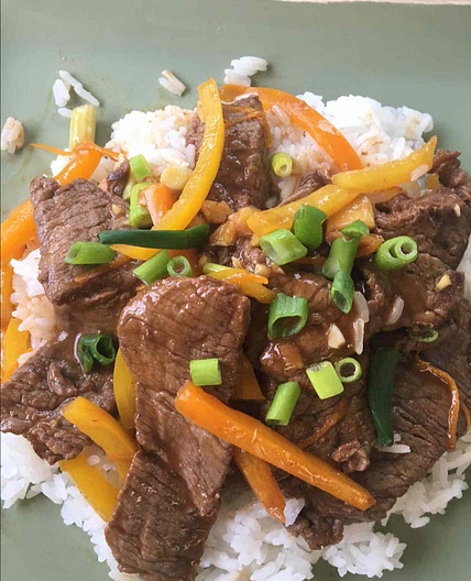 Spicy Orange Zest Beef