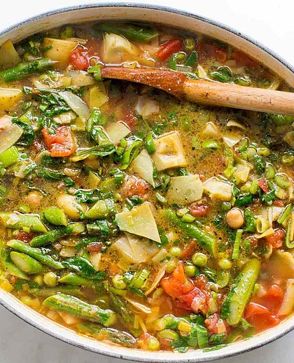 Spring Minestrone Soup