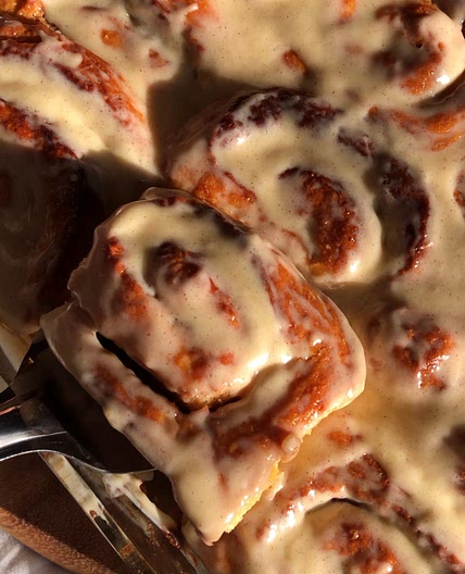 99cal Pumpkin cinnamon rolls