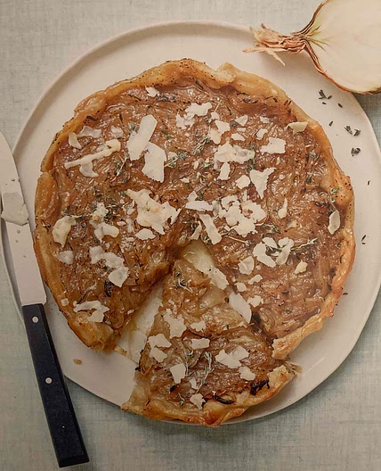 Tarte aux oignons