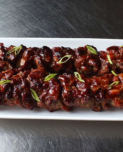 Barbecued Pork Skewers