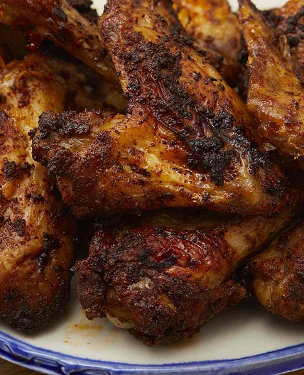 Dry-Rub Air-Fried Chicken Wings