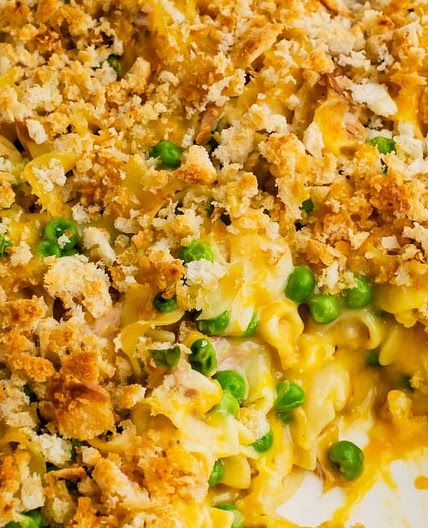 Healthier tuna casserole