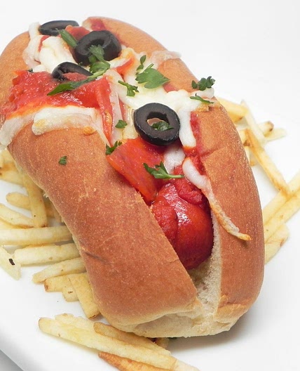Air Fryer Pizza Dogs