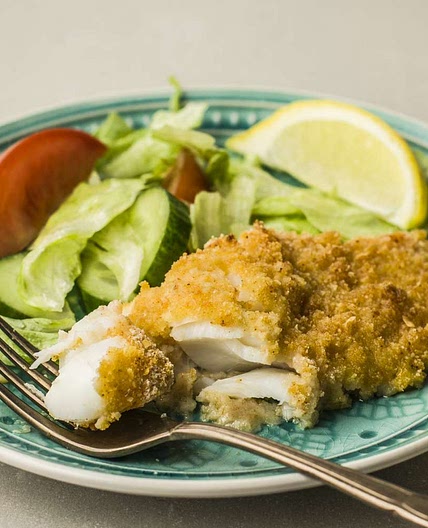 Parmesan Crusted Baked Fish