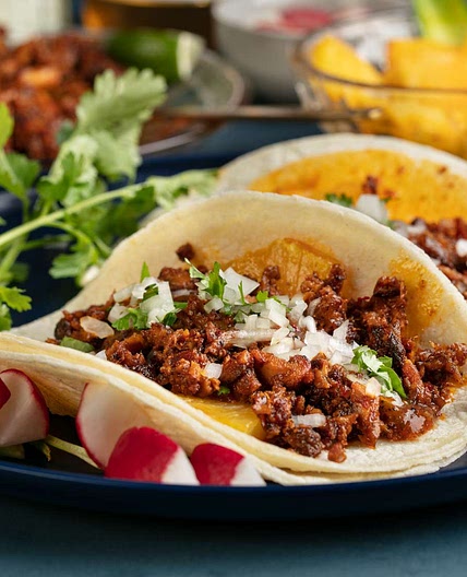 Homemade Tacos Al Pastor