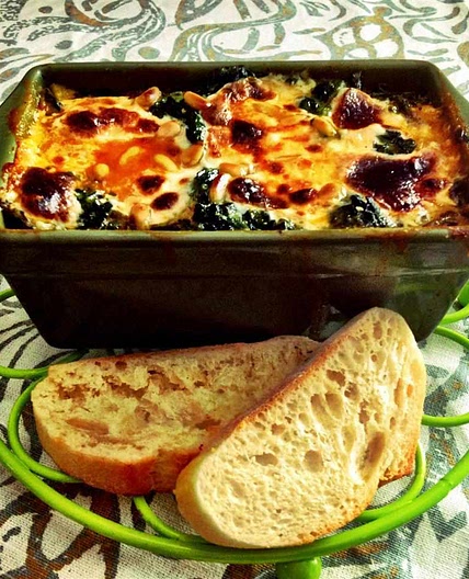 Pesto Polenta Lasagna