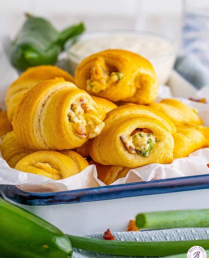 Jalapeno Popper Crescent Rolls