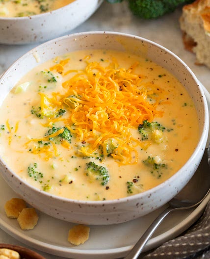 Broccoli Cheese Soup {The Best!}