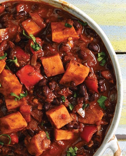 Vegan Sweet Potato & Black Bean Curry