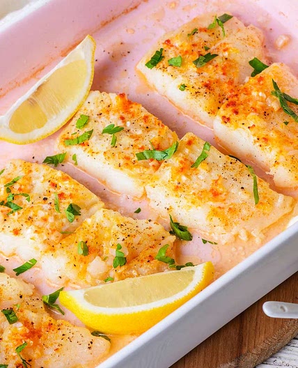 Baked Flounder With Lemon and Butter
