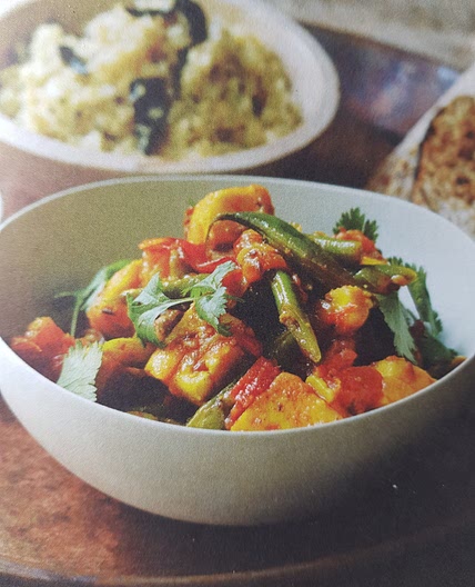 Sticky green bean and chilli paneer
