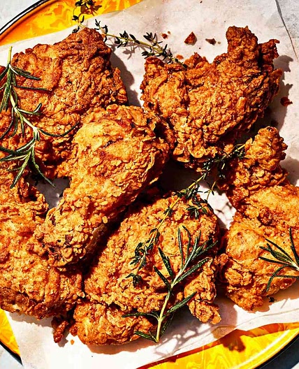 Lemon-Brined Fried Chicken