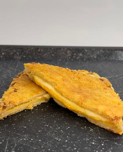 Cheesy french toast sandwich