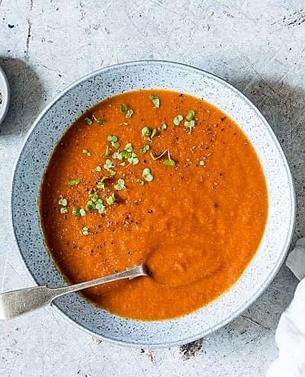 Creamy, Rich Low Calorie Tomato Soup