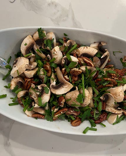 My Grandma’s Famous Mushroom Salad