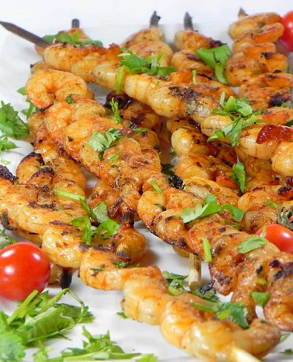 Spicy Chipotle Grilled Shrimp