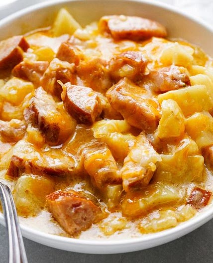 Instant Pot Sausage and Potato Casserole
