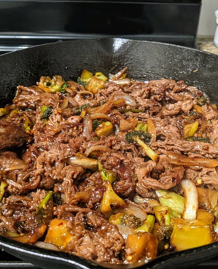 Mongolian Beef with Broccoli