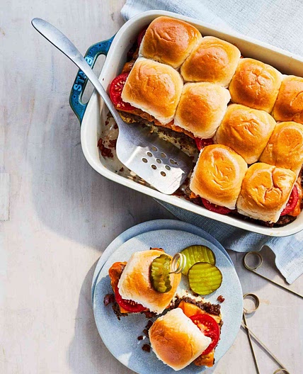 Beef Sliders with Bacon Jam
