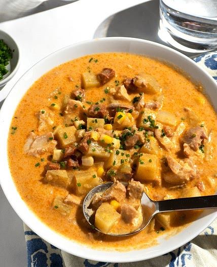 Chicken and Chorizo Chowder