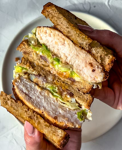 Caesar Salad Sandwich