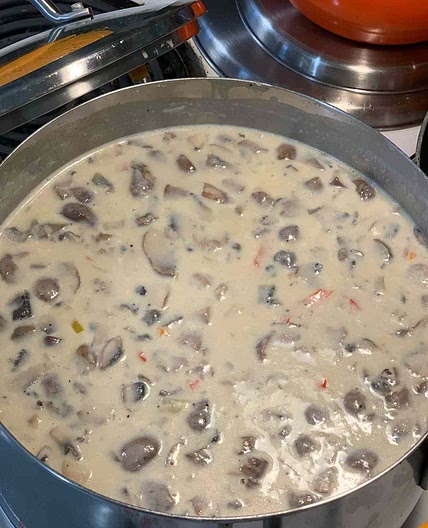 Philly Cheese Steak Soup
