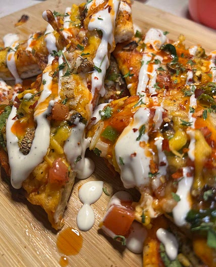 Chicken Bacon Ranch Flatbread