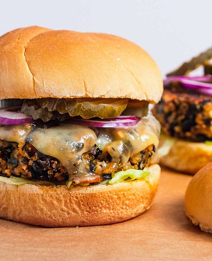 Really Awesome Black Bean Burgers Recipe