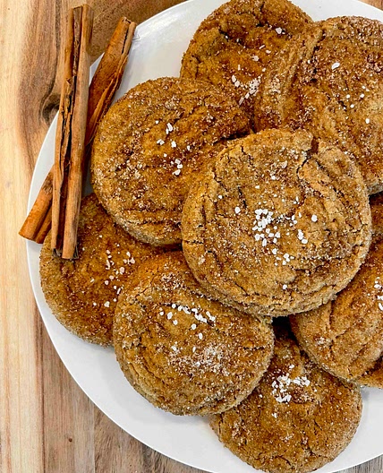 Brown Butter Pumpkin Spice Cookies