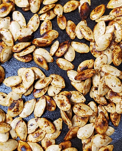 Homemade Roasted Pumpkin Seeds