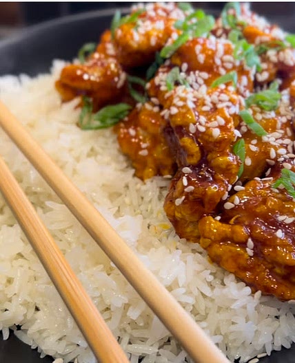 Sweet and spicy Crispy Chicken 