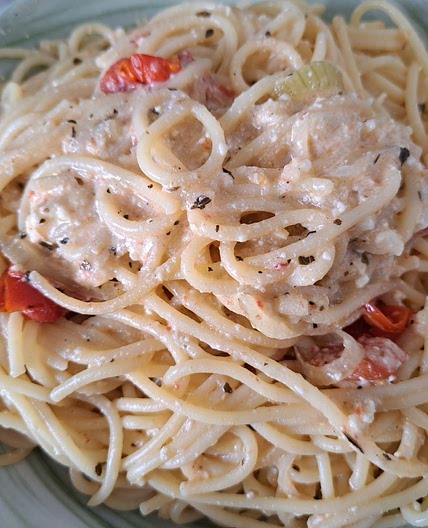 Baked-Feta Pasta