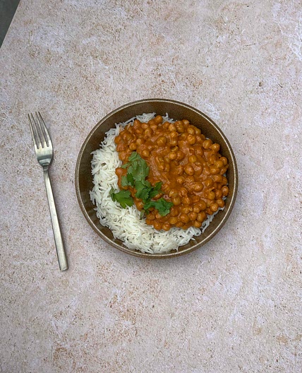 Butter Chickpeas 