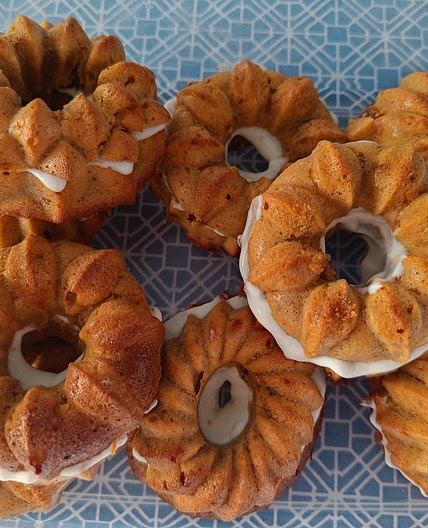 Muffin façon carrot cake