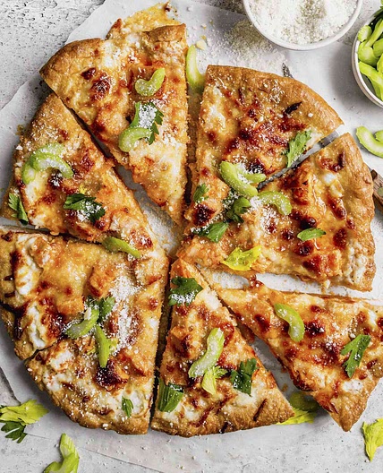 Buffalo Style Chicken Pizza