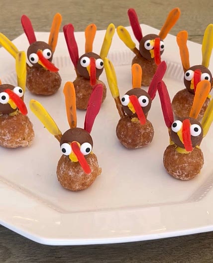 Donut Hole Turkeys