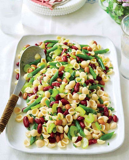 Three-Bean Pasta Salad Recipe