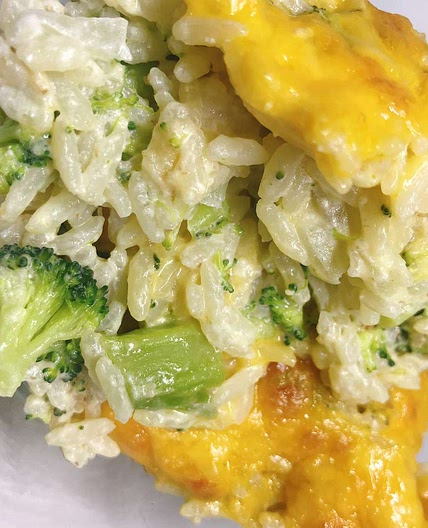 Instant Pot Cheesy Broccoli Rice