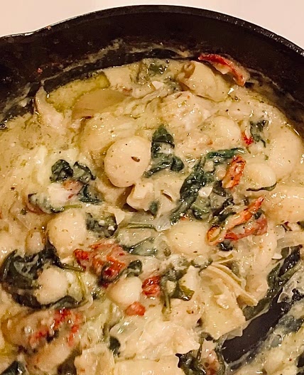 Creamy Artichoke Gnocchi