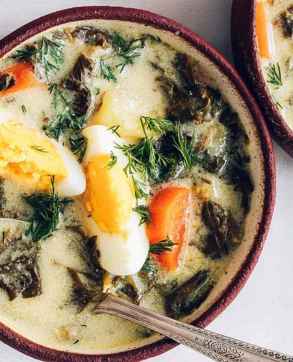 Polish Sorrel Soup